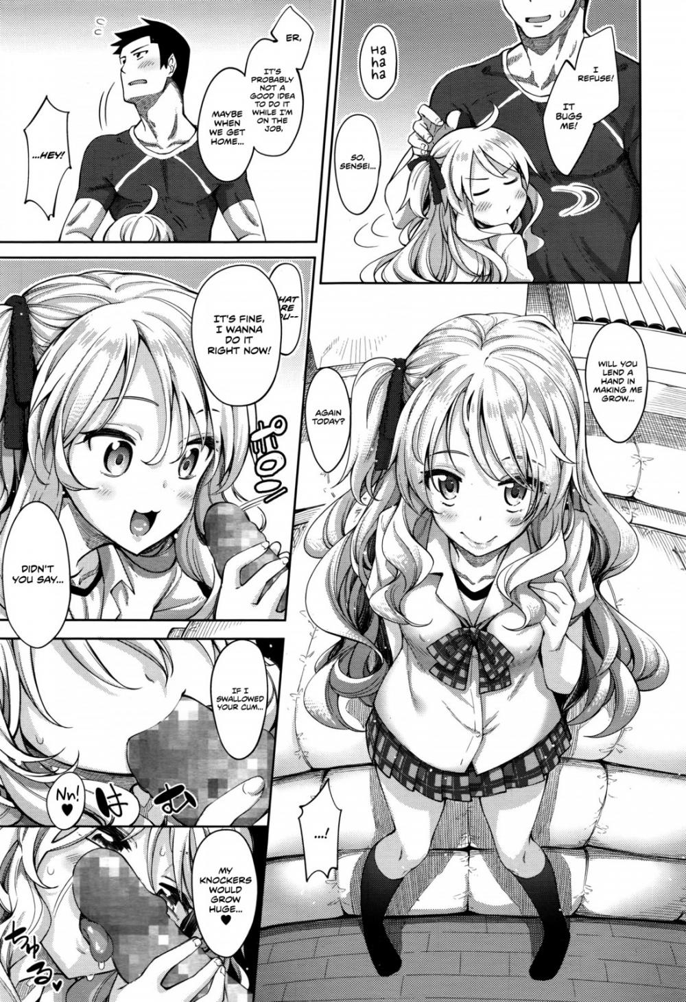 Hentai Manga Comic-Trying to H exercise-Read-5